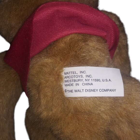 The Walt Disney Company Abu Stuffed Aladdin Monkey Plush Mattel Toy - Picture 7 of 9